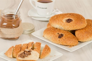 İçli Simit Çikolatalı