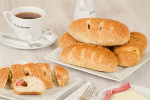 İçli Simit Sosisli Kaşarlı